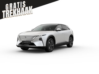 Mazda 6e CX‑6e 78 kWh Takumi Business Edition | Alarmsysteem | Automatisch dimmende binnenspiegel met randloos design | Draadloze Apple CarPlay en Android Auto™