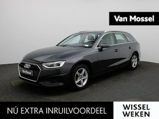 Audi A4 Avant 2.0 30 TDI S tronic Business Ed AUTOMAAT | LEDER | VIRTUEEL | CLIMA | CRUISE | STOELVERWARMING | ELEKTRISCHE KOFFERKLEP | LED | DAB | LMV | PDC | 12 MAANDEN BOVAG GARANTIE |