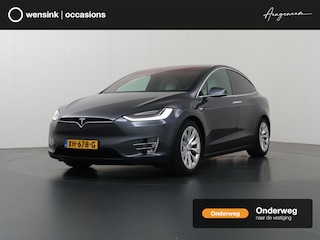 Tesla Model X 100D 6p. | NL Auto | Panoramadak | Lederen Interieur | LED | 360 Camera | Adaptieve Cruise Control | Ele. kofferdeksel | Trekhaak afneembaar |
