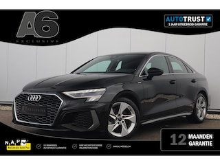 Audi A3 Limousine 30 TFSI S Line Sport edition Automaat Virtual Cockpit LED Matrix S Sportstoelen Half Leder Navigatie Clima Cruise Lane Assist Parkeersensor