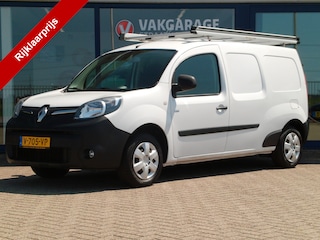 Renault Kangoo Z.E. Maxi incl. Accu / SOH 90.5 % / Airco / Camera + Sensoren / Cruise Control / Imperiaal / Bluetooth / Kastinrichting