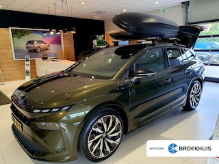 Skoda Enyaq 85 Sportline 286PK | TREKHAAK | CAMERA | STUUR+STOELVERW. | APP. CONNECT | ADAPT. CRUISE | NAVIGATIE | CLIMATE CONTROL | KEYLESS | DAB+