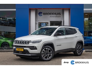 Jeep Compass 4xe 240 Plug-in Hybrid Electric Limited | Camera | Cruise adaptief | Apple Carplay/Android Auto | Elektrisch bedienbare achterklep met sensorsturing | Keyless entry/start | Navigatiesysteem | Achteruitrijcamera | Apple Carplay/Android Auto|telefoonintegratie premium | Cruise control adaptief met Stop&Go