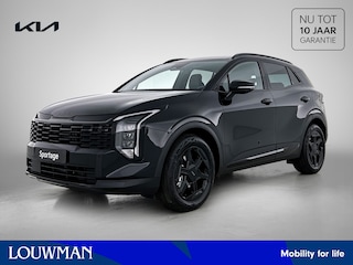 Kia Sportage 1.6 T-GDi Hybrid Black Edition Advanced Stoelverwarming | Stuurverwarming | Climate control | Apple Car Play **VOORRAAD**