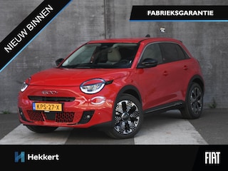 Fiat 600 e La Prima 54kWh 156pk Automaat MASSAGE | LEDER | 18''LM | ELEK. ACHTERKLEP | CAMERA | DAB | ADAP. CRUISE