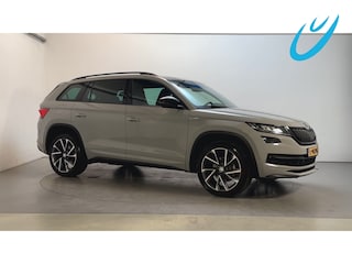 Skoda Kodiaq 1.5 TSI 150pk DSG Sportline Business 7p. Navigatie Sfeerverlichting Trekhaak Stoelverwarming Sfeerverlichting