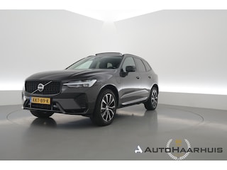 Volvo XC60 2.0 T6 Plug-in hybrid AWD Plus Dark | RIJKLAAR!! | Pano | Leder | Trekhaak | Adapt. Cruise | Stoel- Stuurverw. | 360cam | Memory | Harman Kardon