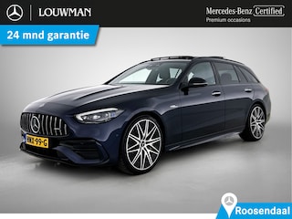 Mercedes-Benz C-klasse Estate AMG 43 4MATIC 408 pk | Premium Plus pakket | AMG Nightpakket | AMG Drivers Package | Draadloos oplaadsysteem voor Smartphone | AMG track pace | Burmester® 3D surround sound system | Rijassistentiepakket Plus |