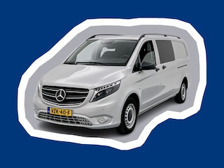 Mercedes-Benz Vito 114 CDI VERVANGEND VERVOER DC Extra Lang Dubbele Cabine Schuifdeur L+R Led Trekhaak 2500kg Apple Carplay/Android Auto Betimmering Cruise Control