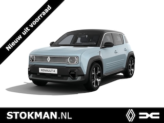 Renault 4 Techno “plein sud™” | Achteruitrijcamera | Elektrisch te openen canvas dak “plein sud™" | Elektronisch geregelde airconditioning