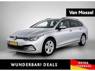 Volkswagen Golf Variant 1.0 eTSI Life Business 110 PK | Automaat | Navigatie | Parkeersensoren | Adaptive Cruise Control | Apple Carplay | Android Auto | Stoelverwarming | Stuurverwarming | Climatronic | Lichtmetalen velgen |