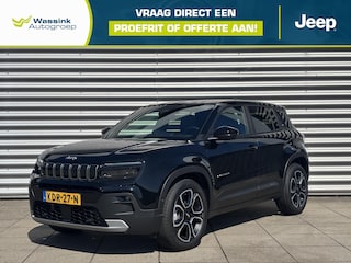 Jeep Avenger 1.2 e-Hybrid Summit | Adaptive Cruise Control | Panorama Dak | Navigatie | JBL Soundsystem | Elektrische Kofferbak