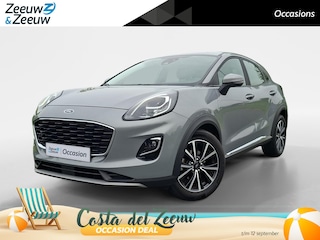Ford Puma 1.0 EcoBoost Hybrid Titanium | 1e Eigenaar | NL-Auto | Winterpack | 17" Lichtmetaal | Climate Control | Navigatie | Parkeersensoren | Apple Carplay&Andoid auto |