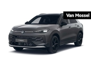 Volkswagen T-Roc 1.5 eTsi Style First Edition 116 PK Automaat | Panoramaschuif-kanteldak | Black style | Navigatie | Apple Carplay draadloos | Android Auto draadloos | IQ Lights | Camera | Ruiten getint | 18" Lichtmetalen velgen | Climate control | Adaptive cruise control | Achterklep elektrisch |