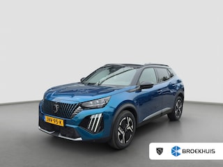 Peugeot 2008 1.2 Hybrid 145 GT Voor en achter camera | Climate control | Apple carplay en Android auto | Adaptive cruise control met stuurhulp | Dode hoek detectie | Elektrische stoelverstelling | Full led |  LMV 17 inch | Alcantara bekleding | Voorstoelen verwarmd