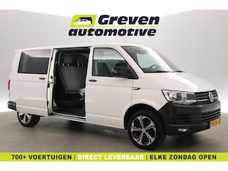 Volkswagen Transporter 2.0 TDI L2H1 140PK | Dubbele Cabine | Airco | Cruise | Navi | Trekhaak | Parkeersens.
