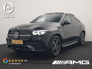 Mercedes-Benz GLE Coupé 350 e 4MATIC AMG Line PHEV 333pk Dealer O.H. | Luchtvering | Panodak | Adaptive Cruise | Head Up | 360 Camera | Burmester Audio | Lederen Sportstoelen Verwarmd | Multibeam LED | Sfeerverlichting | Widescreen Navi | Keyless | Blis | Plug In Hybrid |