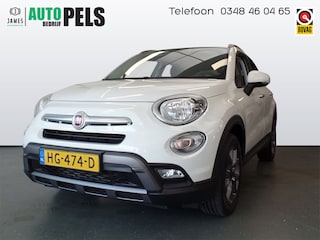 Fiat 500X Cross 1.4 Turbo MultiAir Cross 140pk!!, Navigatie, Clima controle, Cruise controle, Elek ramen V/A, Deels leder, Pdc achter, Lm velgen 17'', Trekhaak, Nederlandse auto!! 3 maanden garantie op motor en versnellingsbak.