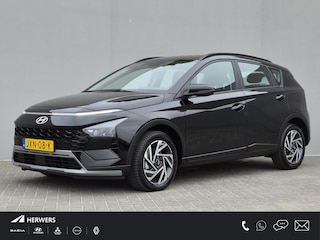 Hyundai Bayon 1.0 T-GDI Premium / Fabrieksgarantie tot 12-2029 / All season banden / Stuur- Stoel & Achterbank verwarming / Achteruitrijcamera / Draadloze telefoon lader / Cruise control / Apple Carplay Android Auto / Keyless Entry/Start / Climate control /