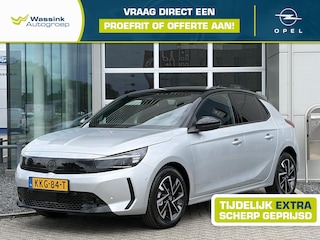 Opel Corsa 1.2 Turbo Ultimate VOORRAAD VOORDEEL | Infotaiment pakket | Suede bekleding | Apple Carplay en adroid | Zwart dak