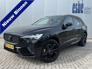 Volvo XC60 2.0 T6 350 Pk AWD Ultimate Black Edition Luchtvering Bowers en Wilkins Trekhaak Head Up Panoramdak Elek Sportstoelen 21 Inch Velgen 360 Camera Apple Carplay Android Auto Stuurverwarming Vol opties