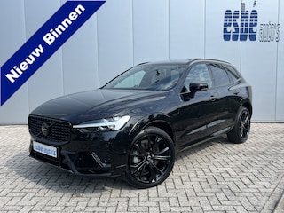 Volvo XC60 2.0 T6 350 Pk AWD Ultimate Black Edition Luchtvering Bowers en Wilkins Trekhaak Head Up Panoramdak Elek Sportstoelen 21 Inch Velgen 360 Camera Apple Carplay Android Auto Stuurverwarming Vol opties