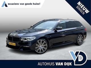 BMW 5-serie Touring 520i High Executive Edition | NL Auto/2e Eig./Voll.Historie/Individual+M-Sportpakket/Leder/Camera/Head-Up/Pano.Dak