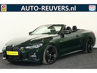 BMW 4-serie Cabrio 420i M-Sport (Sanremo Groen) / Leder / Laser-LED / Cam / CarPlay
