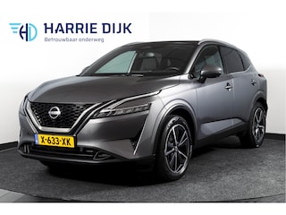 Nissan Qashqai 1.3 MHEV 140 PK Tekna Orig. NL | Panodak | Elek. Stoel | Elek. Klep | Adapt. Cruise | PDC | 360 Camera | NAV + App. Connect | ECC | Trekhaak | LM 19" |