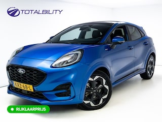 Ford Puma 1.0 EcoBoost Hybrid ST-Line X 155 PK | Panoramadak | Afn. Trekhaak | Bang & Olufsen | Stoel- Stuur & voorruitverw. | Elec. achterklep, Navigatie, App. connect, Draadloze tel. lader, 360 Camera