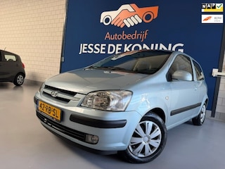 Hyundai Getz 1.3i GLS automaat / bj.2005 / kleur: grijs / NAP met 167095 km.en APK tot 07/2027 / elektrische ramen/airbag/stereo.