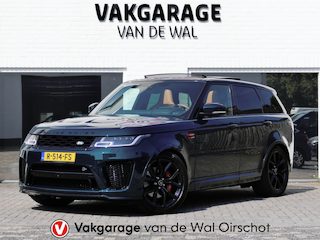 Land Rover Range Rover Sport 5.0 V8 SC SVR | SV Bespoke Paint | Alcantara hemel | Meridian | 360°-camera | Panoramadak | Head-up display | Alarmklasse 5 | ACC | Dodehoek ​detectie | Luxe lederen sportstoelen | Trekhaak | Luchtvering | Apple-/Android Carplay | Stoelventilatie