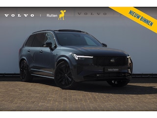 Volvo XC90 T8 455PK Automaat AWD Ultra Black Edition / Stoelmassage - en ventilatie Luchtvering / Trekhaak / Panoramadak / Google services / Elektrisch bedienbare voorstoelen met geheugen / Stoelverwarming voor en achter