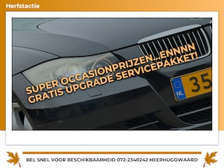 BMW 3-serie Touring 325i High Executive | Black Sapphire Metallic | 6-Cilinder | Leder | Sportief & Keurig