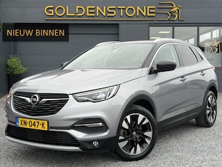 Opel Grandland X 1.2 Turbo Ultimate D-riem vv in 12-2024,1e Eigenaar,360°Camera,Trekhaak,131pk,6 Bak,Navi,Halfleder,Dodehoek,Rijstrooksensor,Keyless,Stoelverw,N.A.P,Apk tot 02-2027