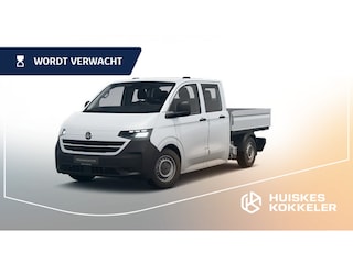Volkswagen Transporter Pick-up Dubbele cabine L2 136pk 70 kWh | Snel leverbaar | Netto prijs excl. BTW en kosten rijklaarmaken |