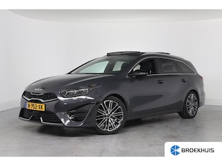 Kia Ceed Sportswagon 1.5 T-GDi GT-PlusLine | 1e Eigenaar! | Open Dak | Trekhaak | Memory | Stoel/Stuur Verwarming | Clima | Camera | Cruise Adaptive | Navi | LED | Keyless | Parkeersensoren V+A | Lichtmetalen Velgen