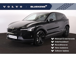 Volvo EX30 Twin Motor Perfrmance Plus Europa 69 kWh - Black Edition - IntelliSafe Assist - Intellisafe Surround - Verwarmde voorstoelen & stuur - Elektr. bedienb. voorstoelen met geheugen - Draadloze tel. lader - Extra getint glas - Inklapbare trekhaak - 21'' LMV