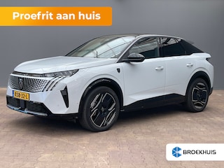 Peugeot 3008 GT 73 kWh Panorama Dak | Rondomzicht Camera | 20" Lichtmetaal | Leder/Alcantara | Matrix LED | Elek. Achterklep | Achteruitrijcamera | Apple Carplay/Android Auto|telefoonintegratie premium | Cruise control adaptief met Stop&Go