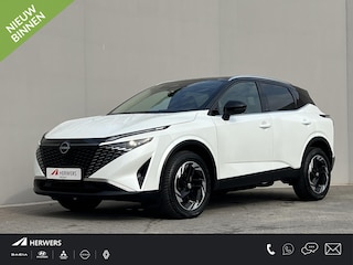 Nissan Qashqai 1.3 MHEV Xtronic N-Connecta / Cold Pack / Panoramadak / Navigatie / Apple Carplay Android / HUD / Camera 360° / 18" LM wielen & All Season banden /