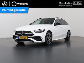 Mercedes-Benz C-klasse Estate 300 e AMG Line | Night | Panoramadak | Trekhaak | Headup | Rijassistentiepakket Plus |
