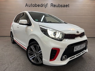Kia Picanto 1.2 CVVT GT-Line Airco Led Leder Elek Pakket Incl 12Mnd Garantie