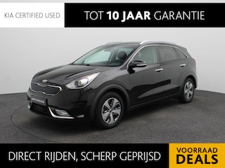 Kia Niro 1.6 GDi DynamicPlusLine | Leder | Keyless | Clima | Camera |Stoel + Stuurverwarming | Navi