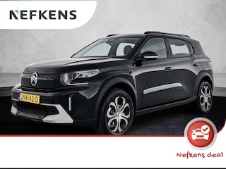 Citroën C3 Aircross SUV Plus Hybrid 7p. 145pk Automaat | 7 zitplaatsen | Lage kilometerstand | Navigatie via draadloze Apple Carplay / Android Auto | Achteruitrijcamera | Climate Control | Cruise Control | Parkeersensoren | Bluetooth | Comfortstoelen | Elektrisch inklapbare spiegels | Donker getint glas | Led koplampen |