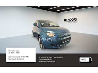 Fiat 500 Icon SOH 94% | Carplay | Navi | Cruise Control | Lane assist
