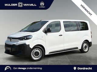 Citroën Jumpy Combi L2 75kWh 136pk | 8 jaar garantie | 2,9% financial lease | 9-persoons | Achterklep | Airco | Bluetooth radio | Cruise control | Bestuurdersstoel comfort met armsteun | van €60.196 voor €46.308 incl. BTW rijklaar | TAXI ombouw mogelijk