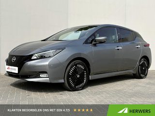 Nissan Leaf e+ Tekna 59 kWh / SOH 100% / Navigatie / Apple Carplay/Android Auto / Achteruitrijcamera / Bose audio / Stoel-/Stuurverwarming /