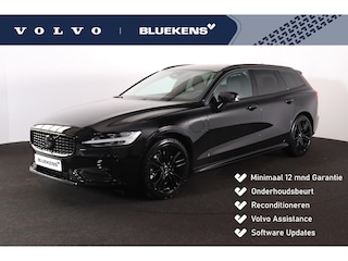 Volvo V60 T8 Performance AWD Plus Dark - Panoramisch schuif-/kanteldak - Intellisafe Assist/Surround - Lederen bekleding - Head-up Display - 360 graden camera - Verwarmbare voorstoelen - Verwarmbaar stuurwiel - Getint glas - 19' Glossy Black velgen - Polestar Optimalisatie
