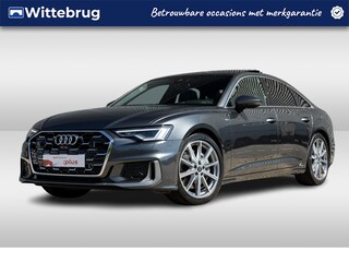 Audi A6 Limousine 50 TFSI e 299PK quattro S edition | Panoramadak | B&O | Stoelventilatie + Massage | 20 Inch | Head Up | Valcona Leer |