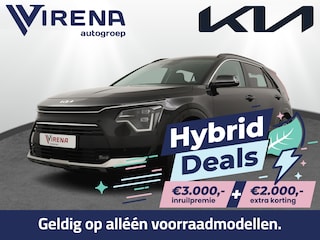 Kia Niro 1.6 GDi DynamicPlusLine- €5.000, voordeel Direct leverbaar - Navigatie - Schuif-/kanteldak - Stoel -/ stuurverwarming - Fabrieksgarantie tot 2032